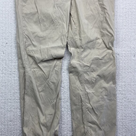 Mountain Equipment Co-Op MEC Hiking Tech Pants Women Sz 14 Beige / Tan Read - Picture 3 of 16